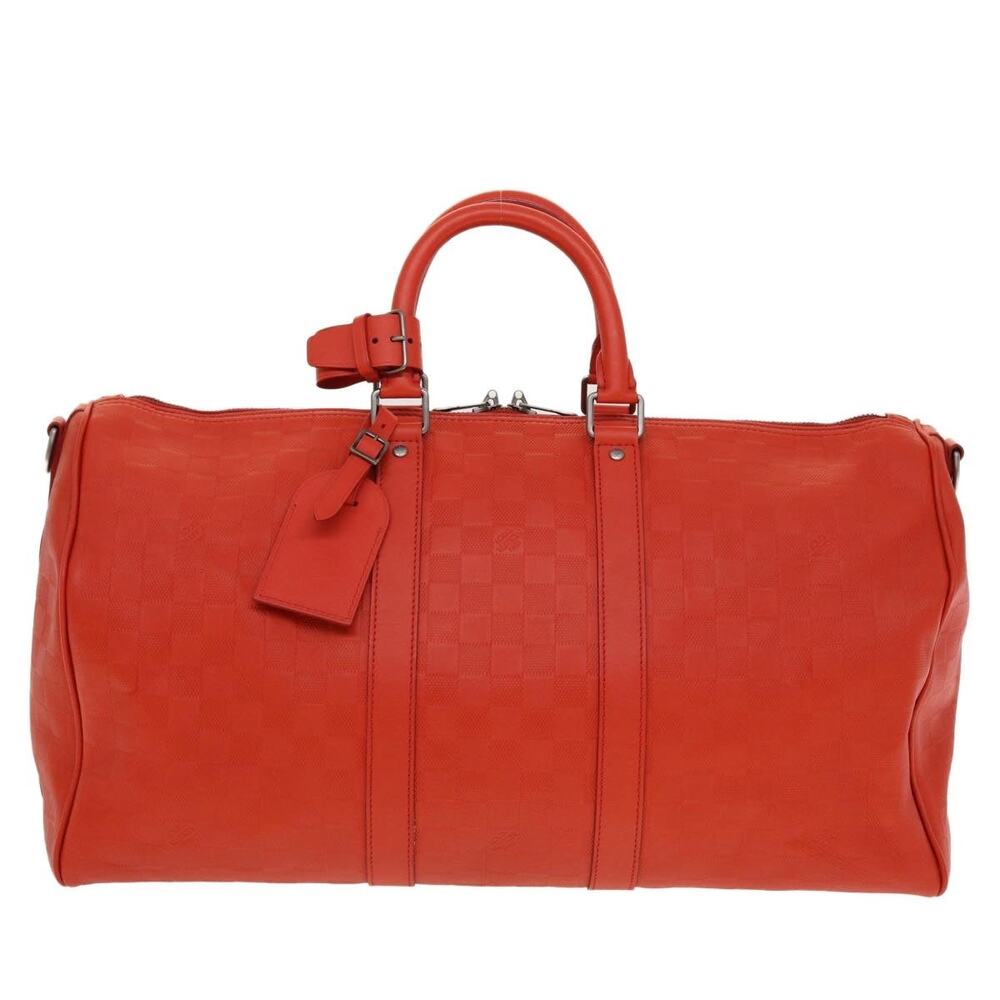 Louis Vuitton Damier Infini Keepall Bandouliere 45 Boston Bag Fusion